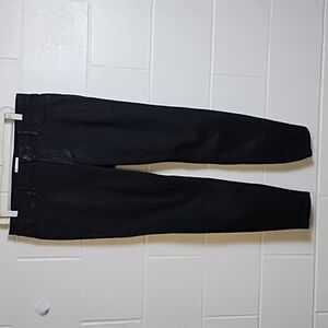 Jessica Simpson 14/32 Dark Black Soft Sueded Stretch Super Skinny Jeans